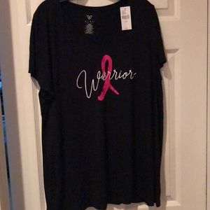 Lane Bryant breast cancer awareness shirt